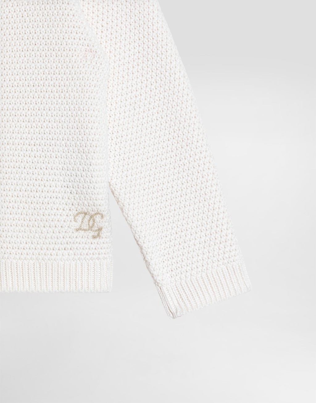 芝麻点棉羊绒针织开衫3