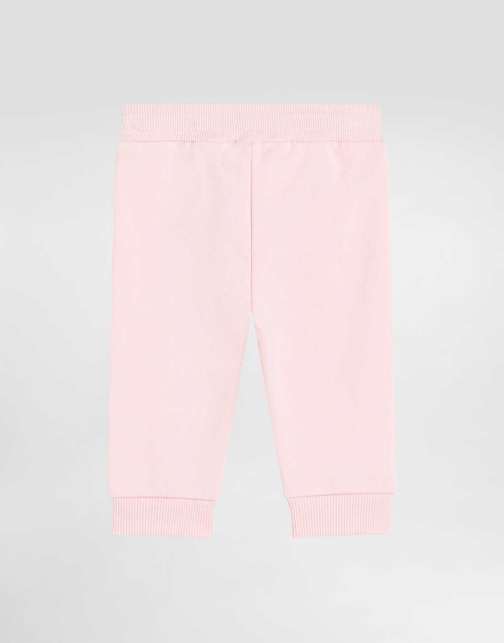 豹纹配蝴蝶结抓绒长裤2