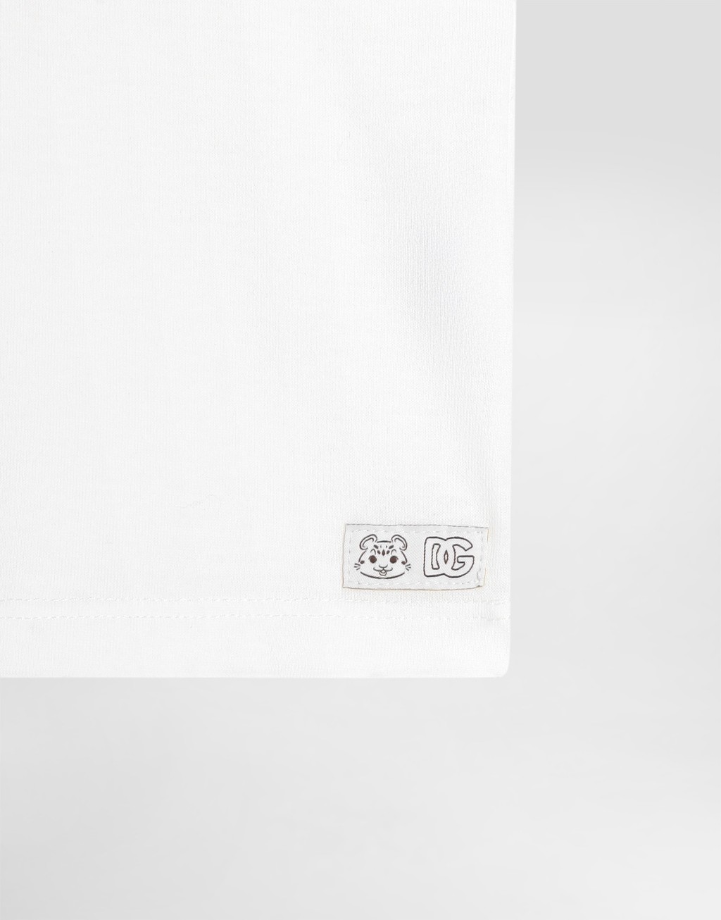 豹纹印花弹力棉T恤3