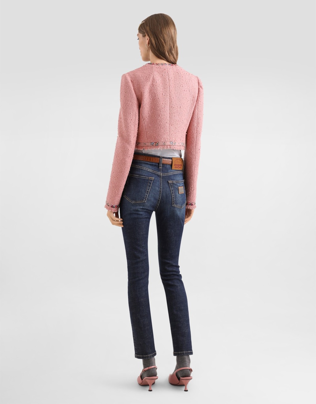 T恤 针织平纹 饰以水晶 印花5