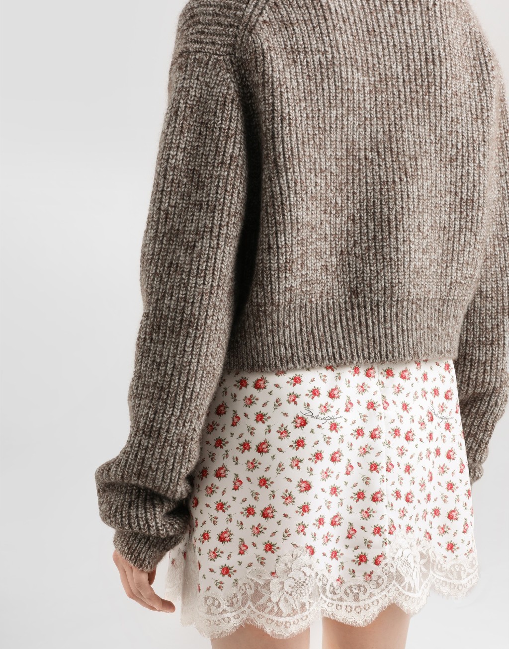 羊毛混纺英式罗纹针织开衫5