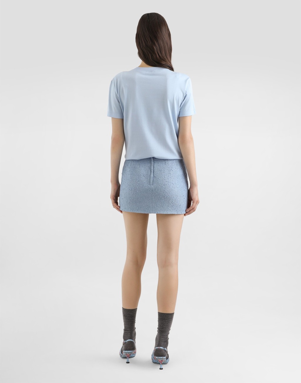 刺绣平纹针织 T 恤3