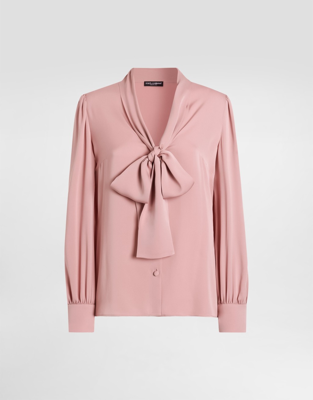 弹力素绉缎衬衫1