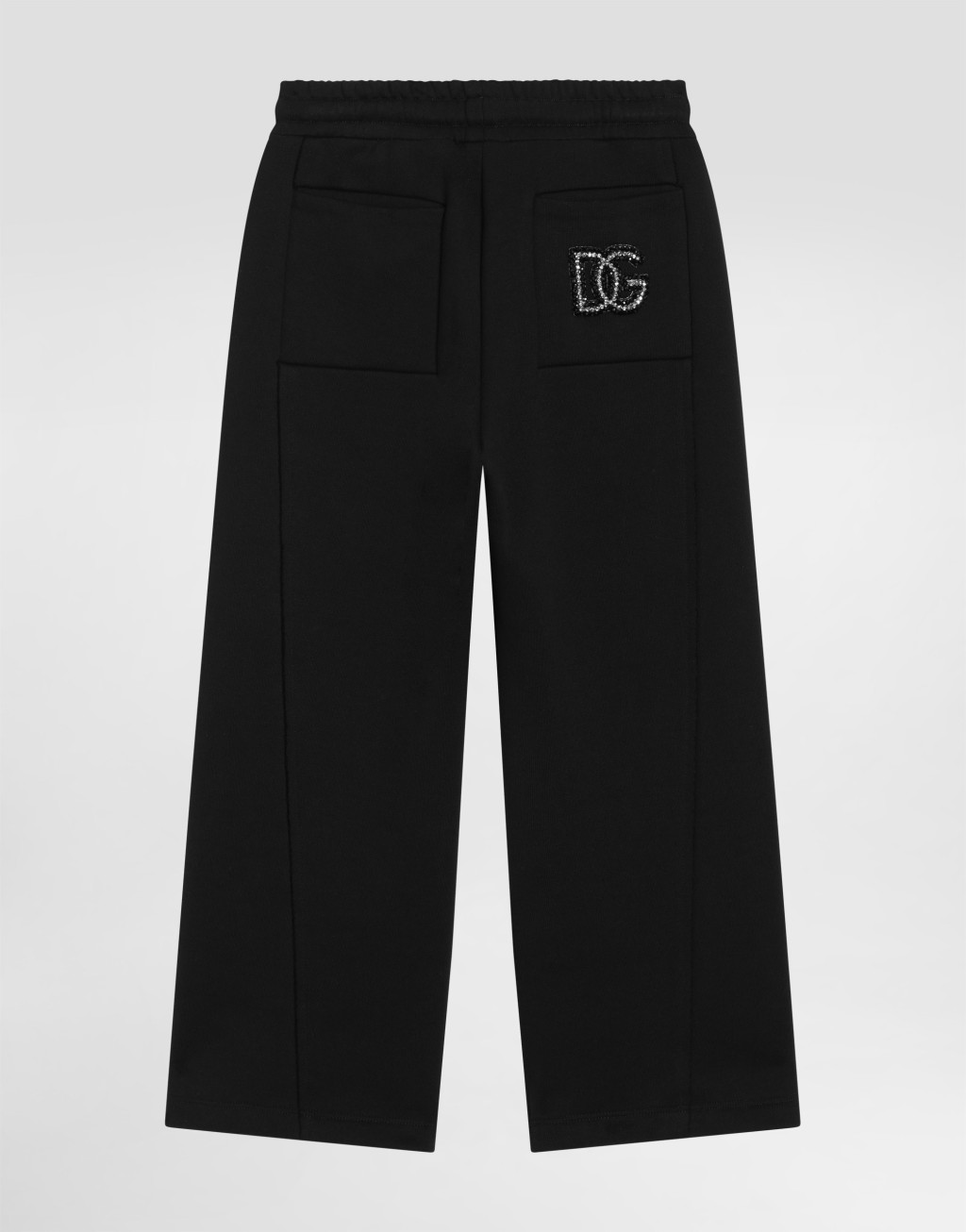 DG 拼饰抓绒长裤2