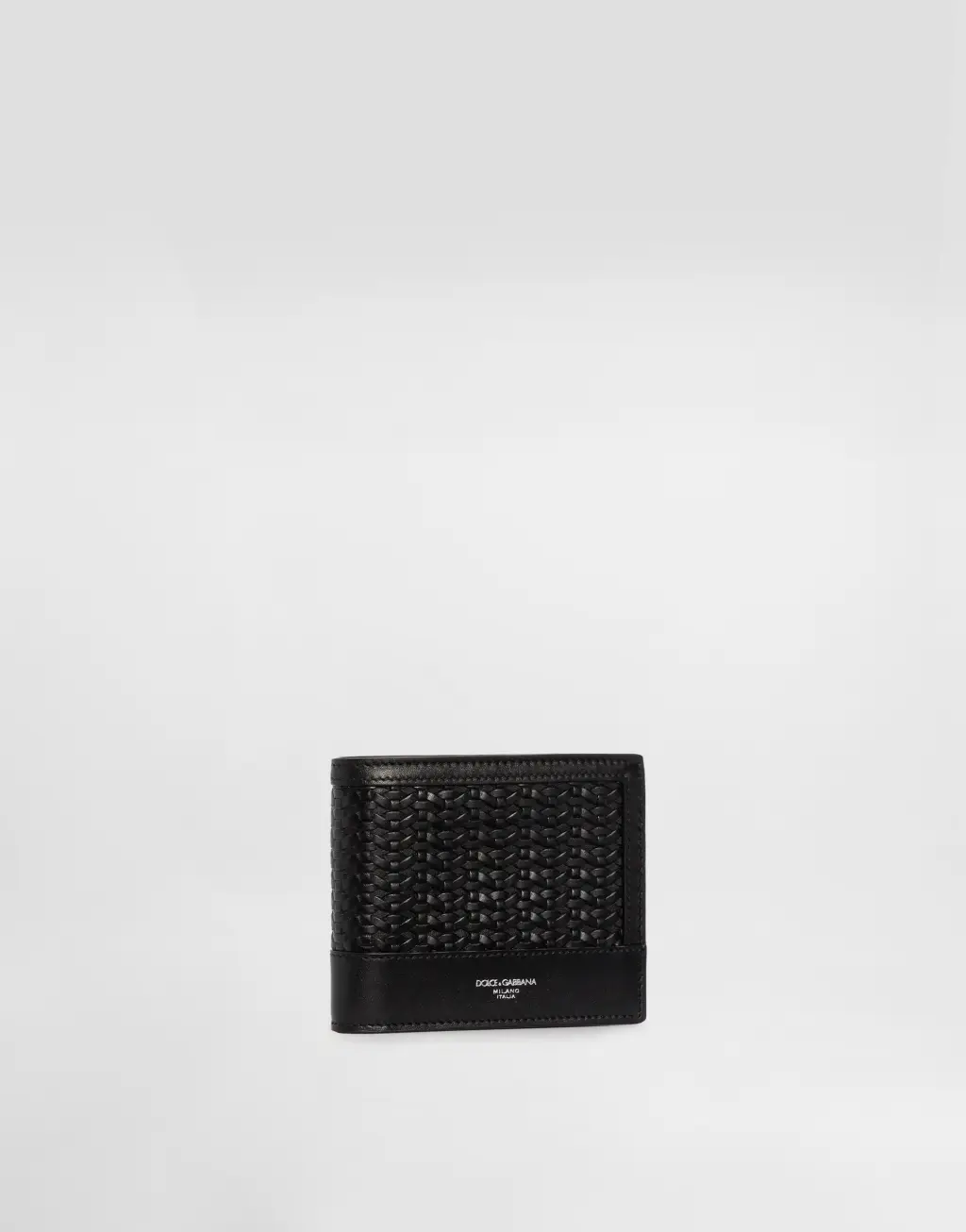 激光编织小牛皮钱包