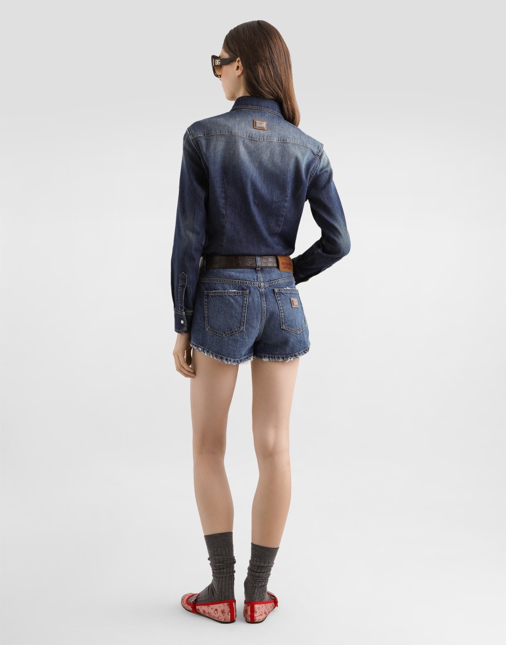 Jersey T恤 饰以印花和刺绣5