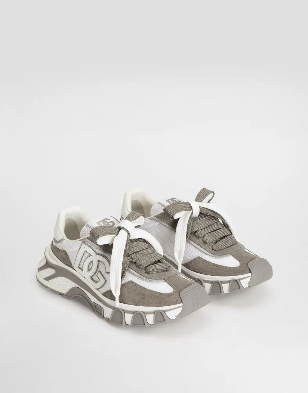 DG Country Road 尼龙与皮革运动鞋