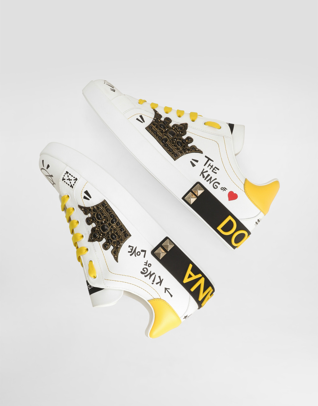 Portofino 纳帕牛皮革运动鞋5