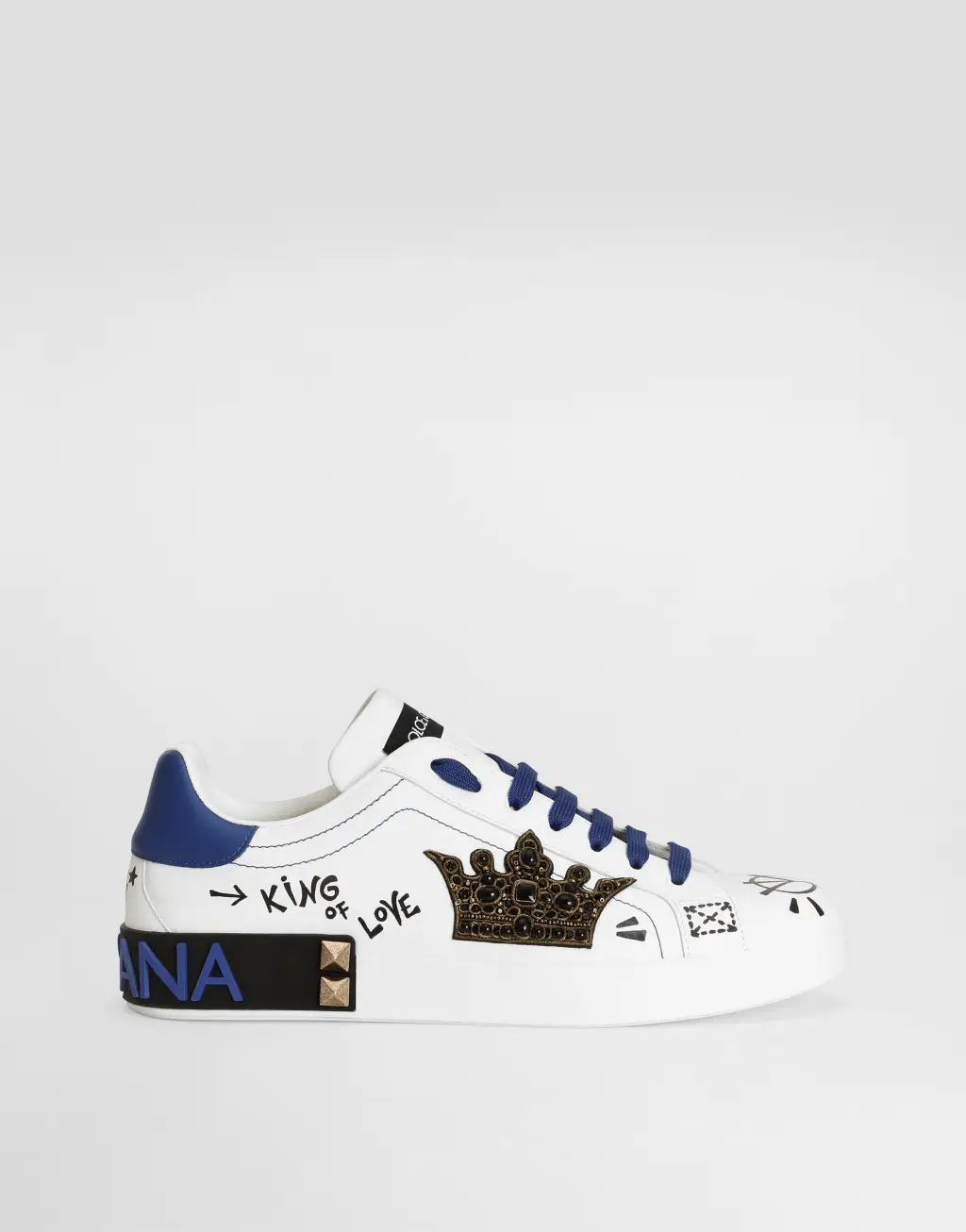 Portofino 纳帕牛皮革运动鞋