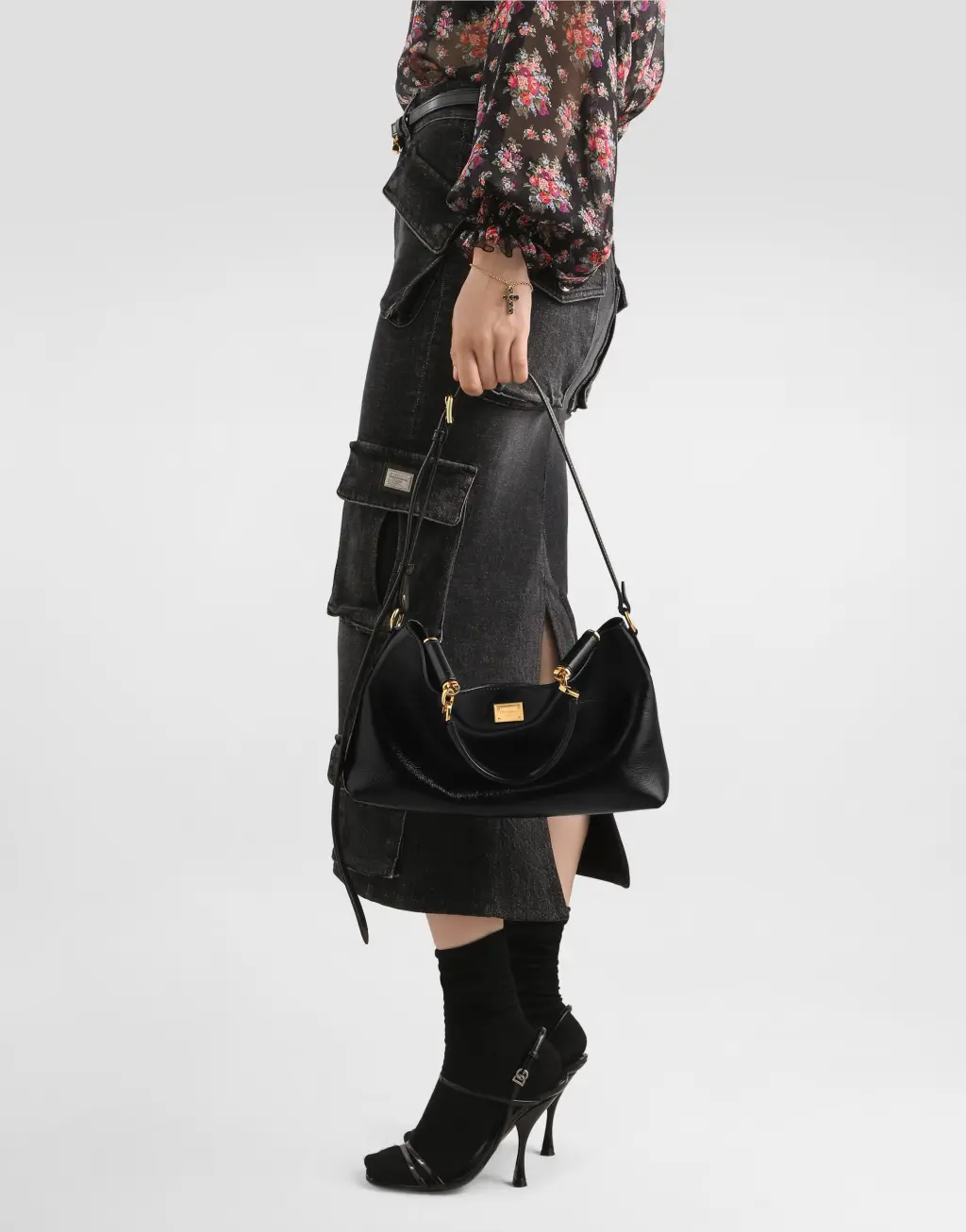 Vittoria 牛皮革手袋