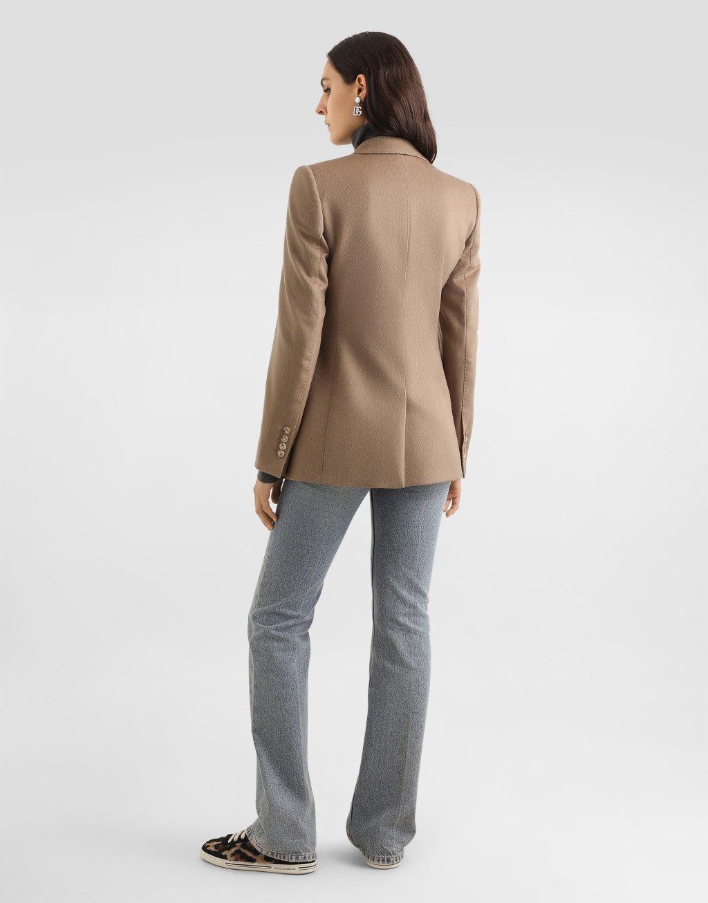 羊绒斜纹双排扣夹克3