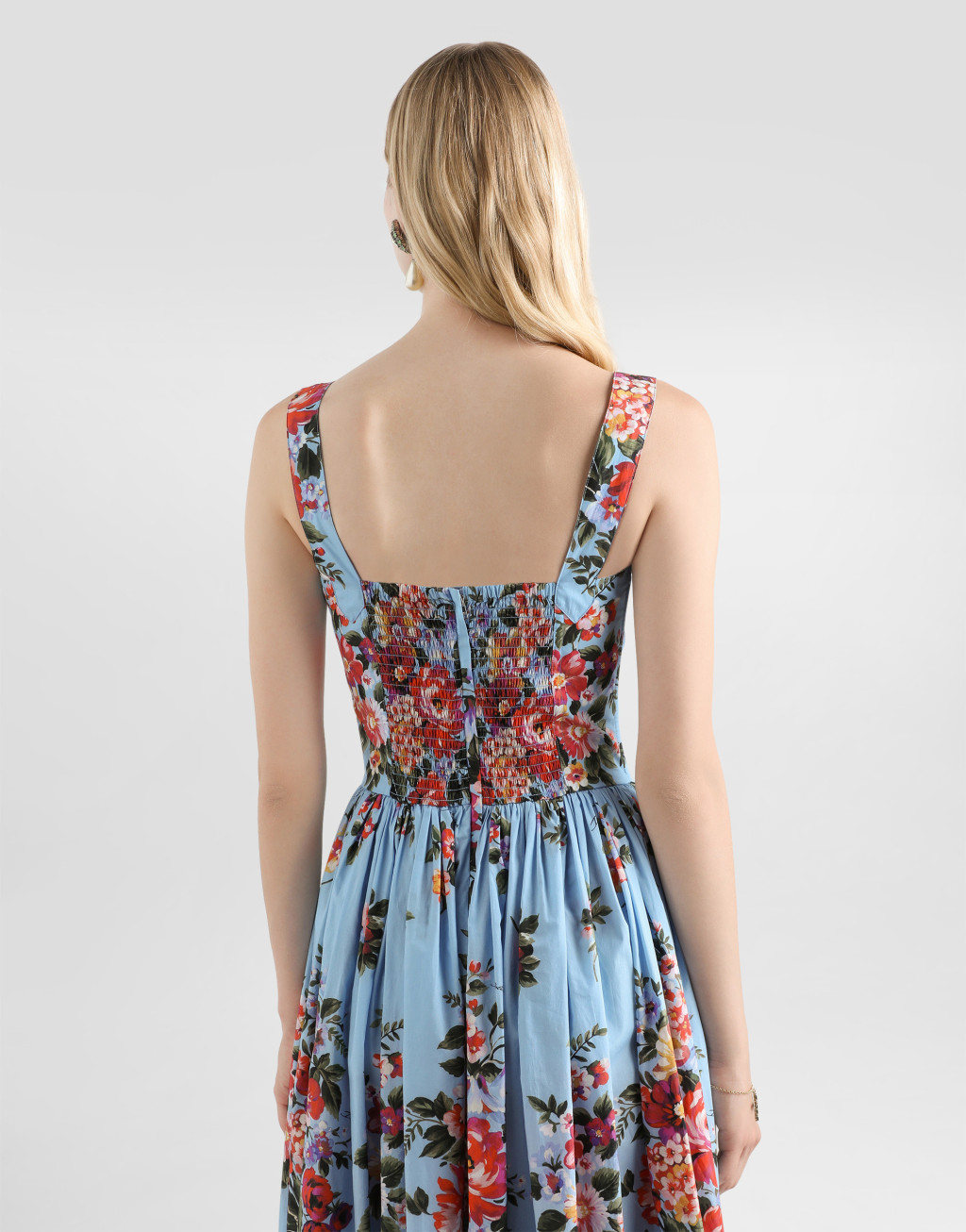 花束印花连衣裙5