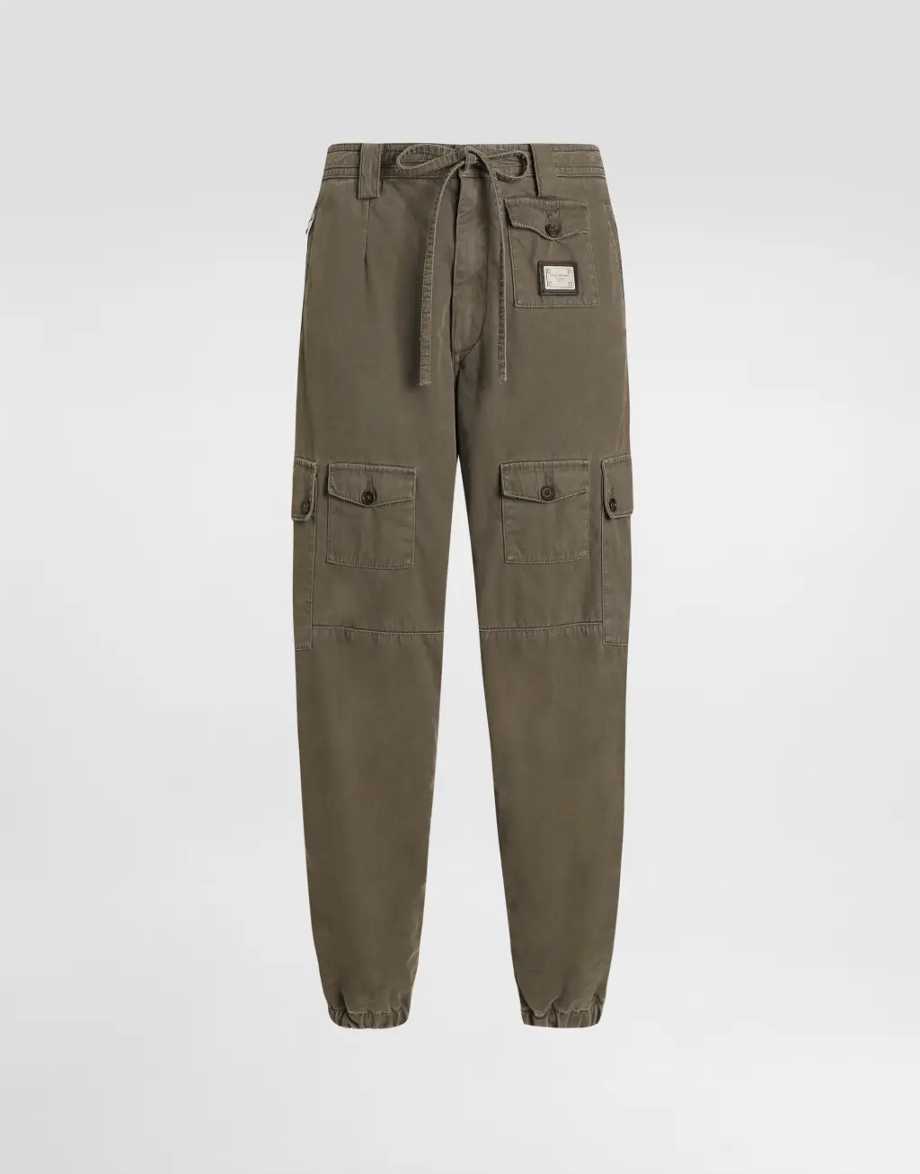 树脂涂层华达呢长裤