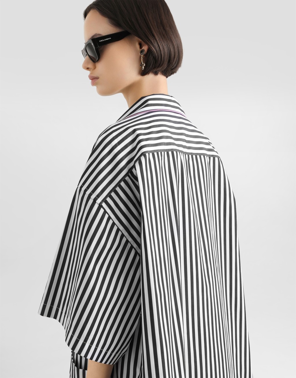 条纹府绸衬衫6