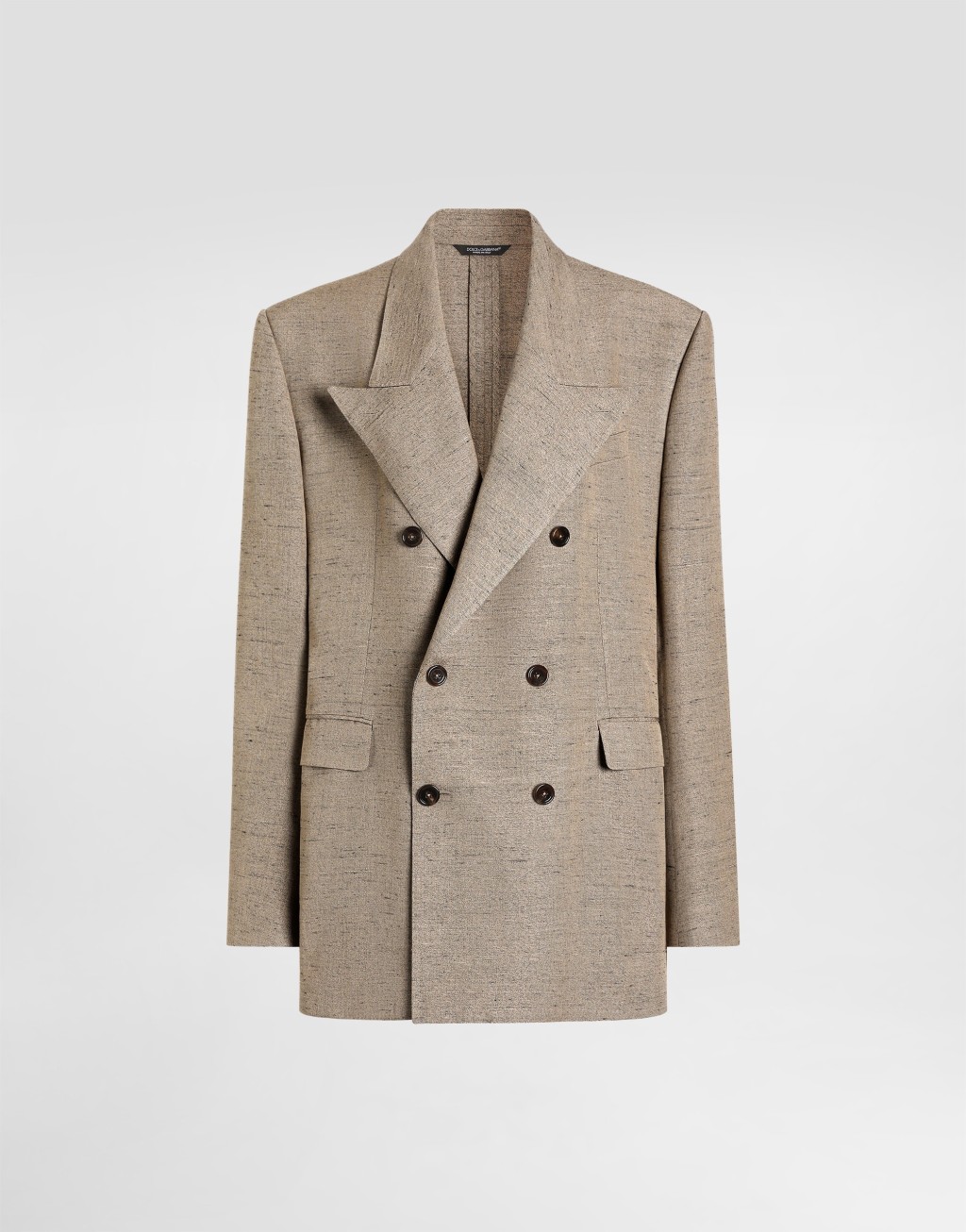 Sicilia 双排扣粗花呢夹克1