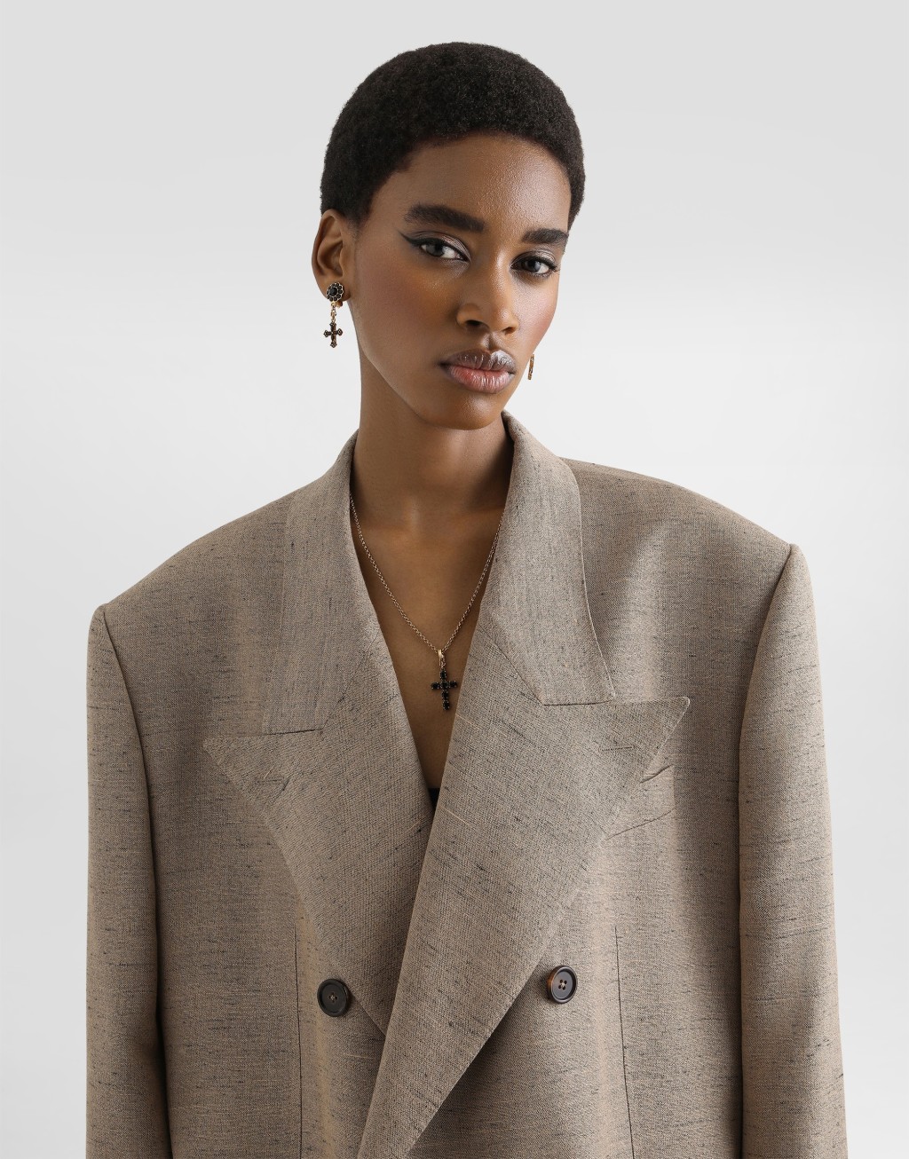 Sicilia 双排扣粗花呢夹克5