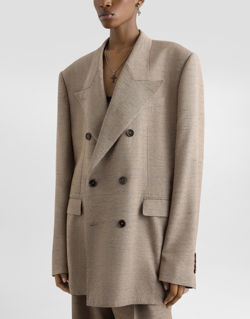 Sicilia 双排扣粗花呢夹克4