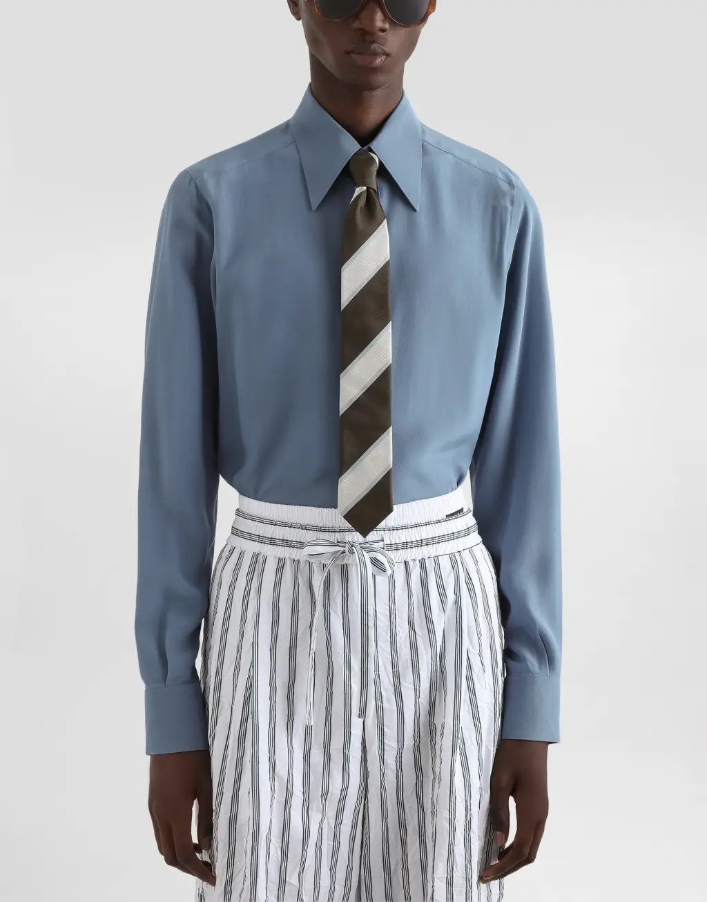 提花马提尼图案领带