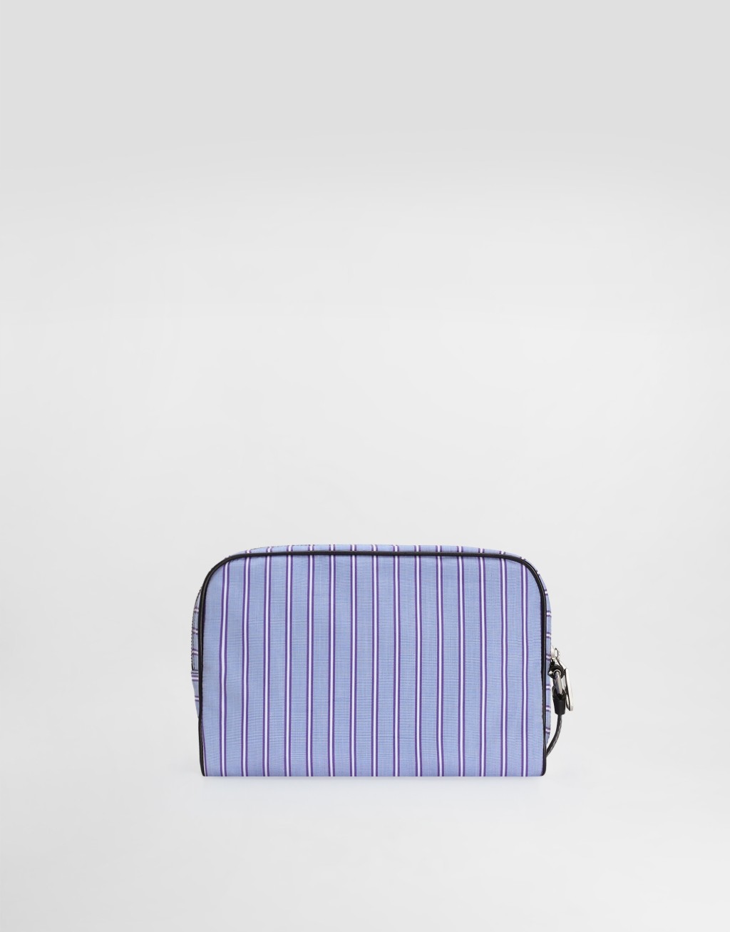 小牛皮与条纹府绸手袋4