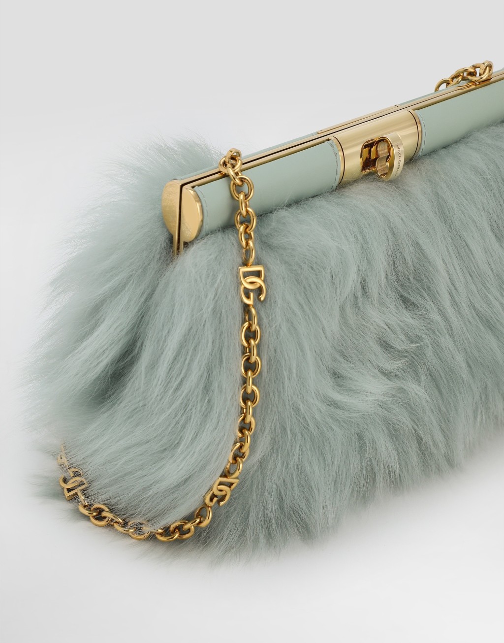 Marlene 羊剪绒与小牛皮单肩包6