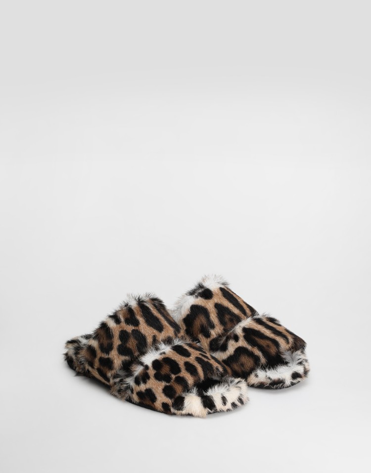 Leo 幼山羊皮拖鞋