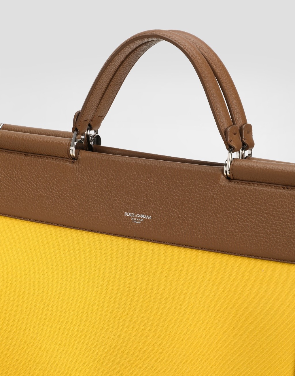 Sicily 帆布与皮革手袋6