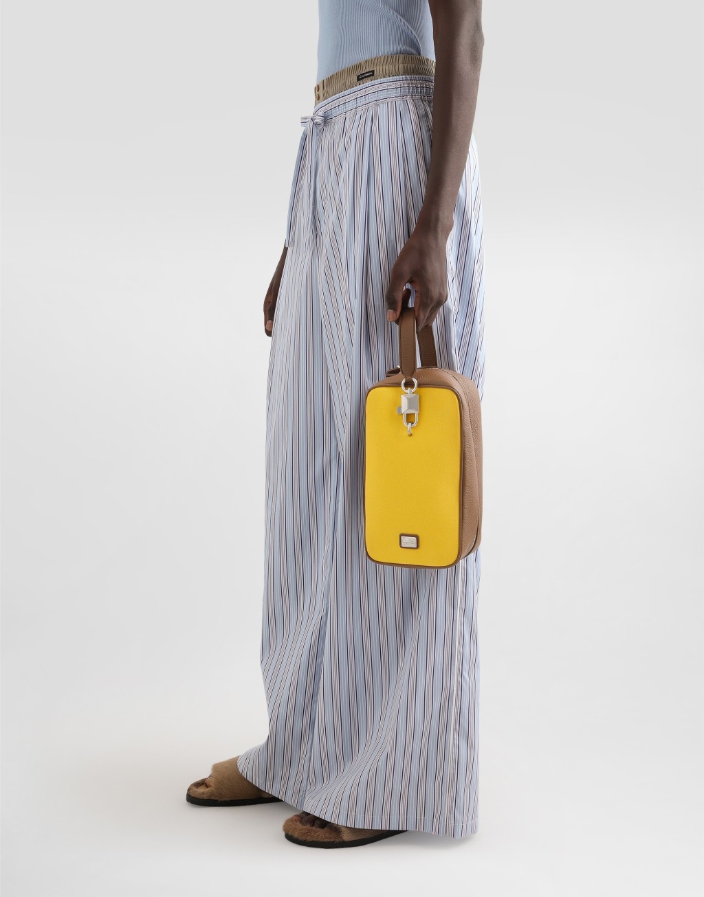 Lock帆布与小牛皮手袋2