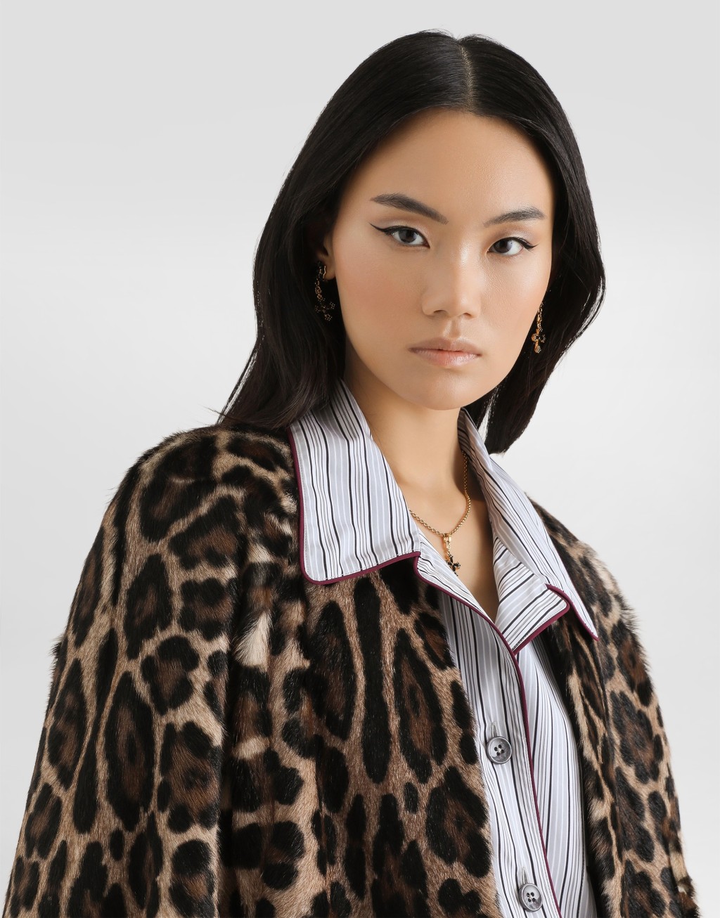 豹纹小山羊皮斗篷4