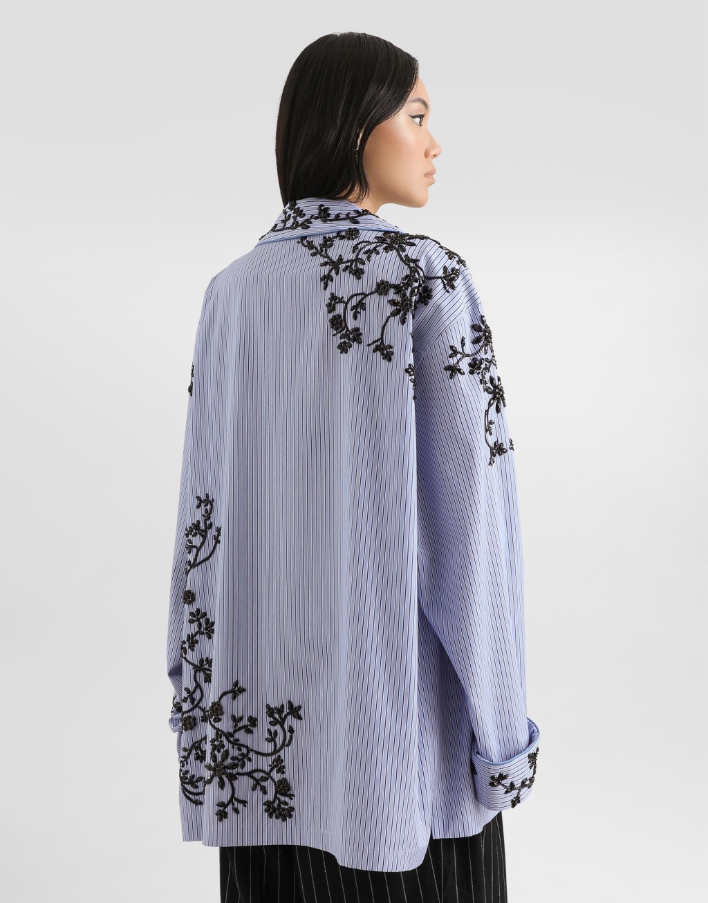 棉质花卉刺绣衬衫6