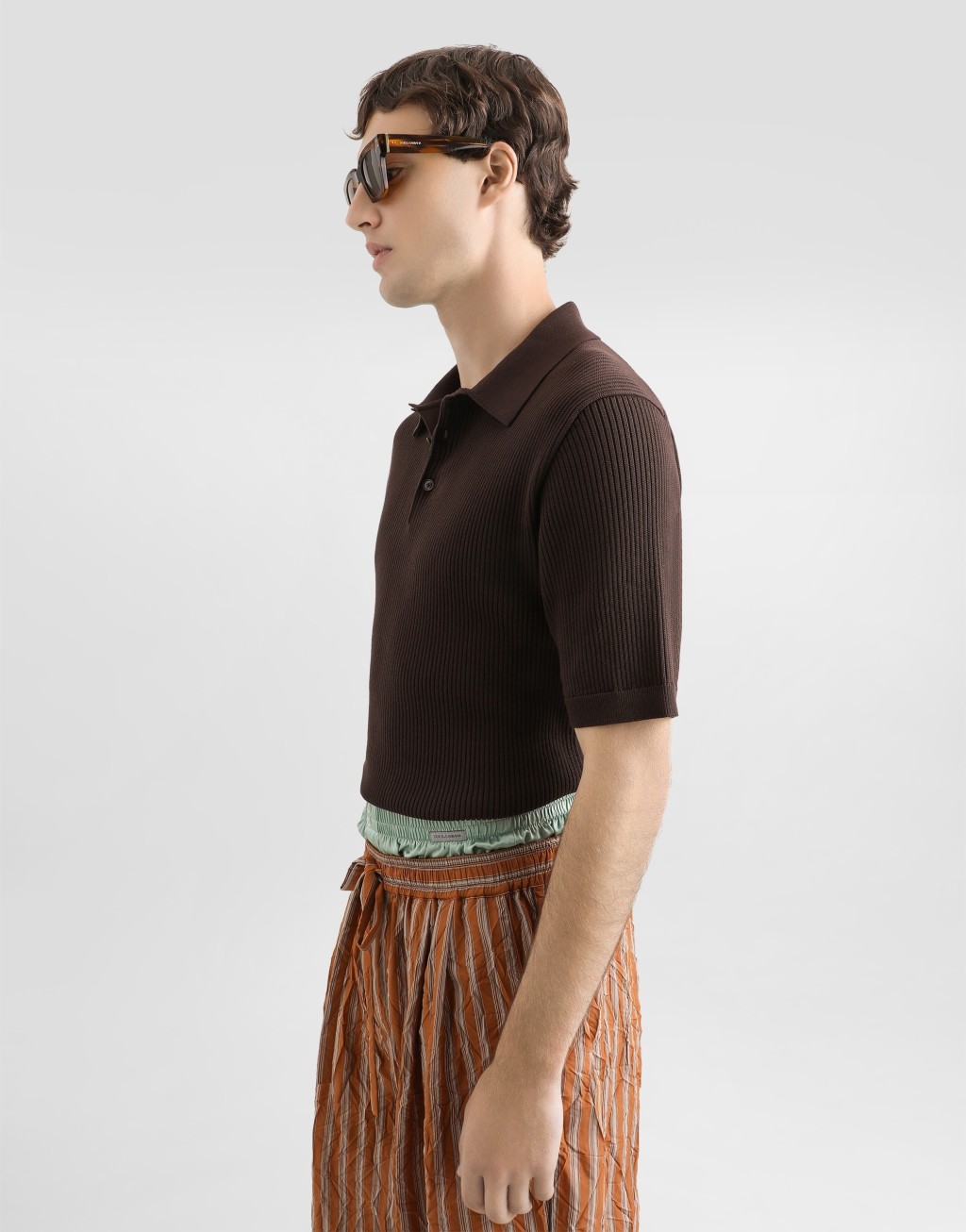 微细罗纹棉质Polo衫5