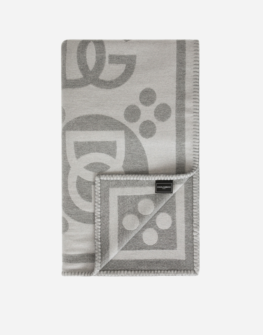 羊毛与羊驼毛提花盖毯2