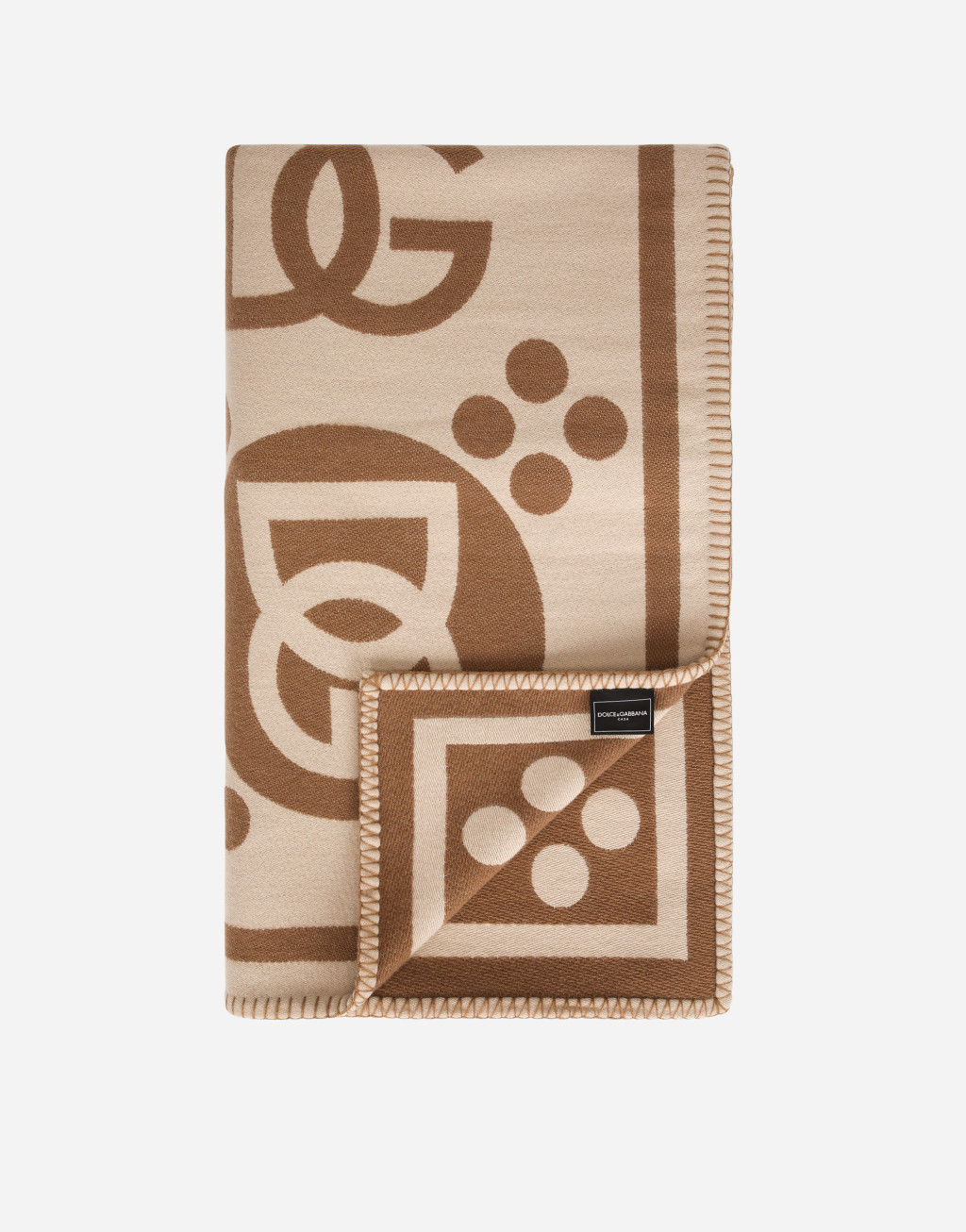 羊毛与羊驼毛提花盖毯2