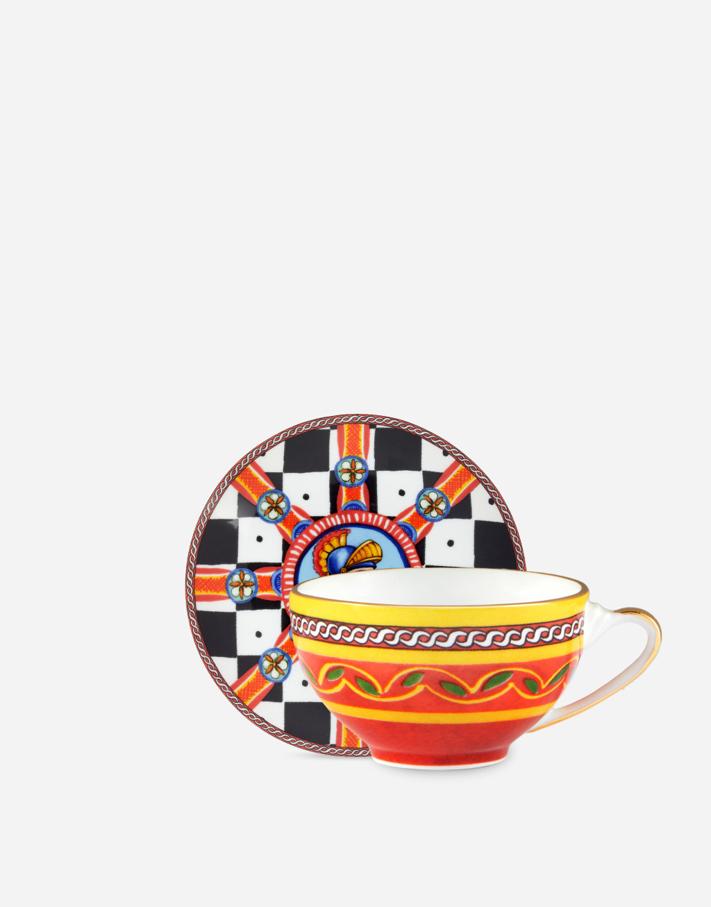 瓷器咖啡杯与咖啡碟套组1