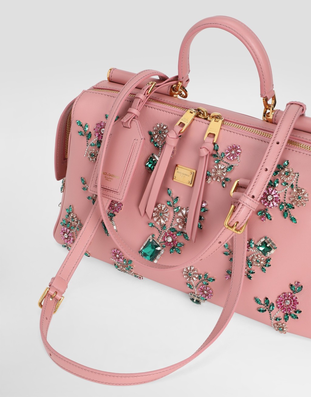 中号 Vittoria 刺绣手袋6