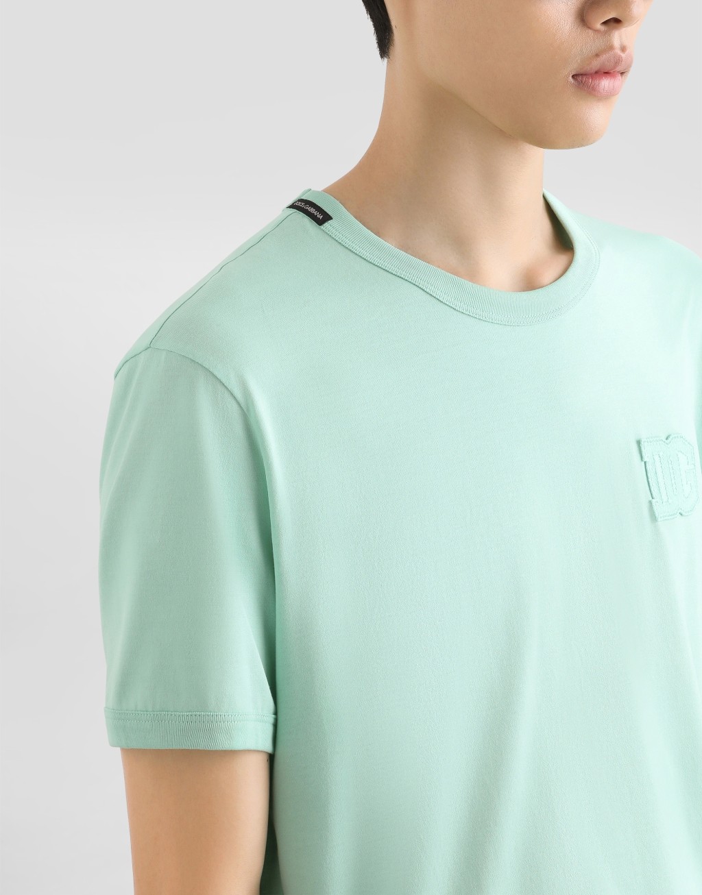 棉质贴饰T恤衫5