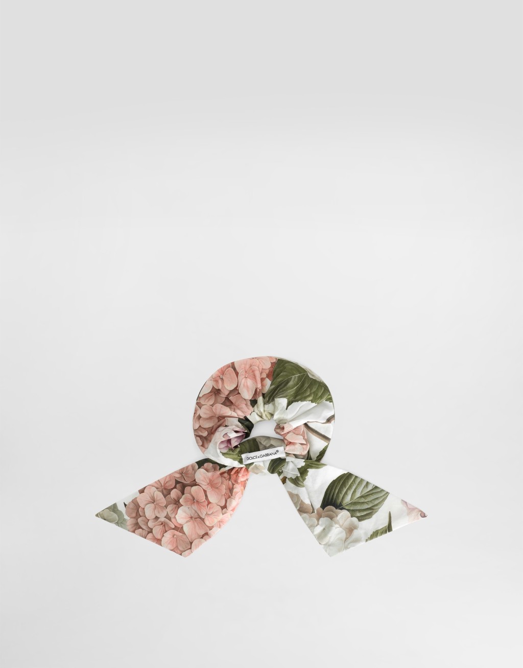 绣球花印花府绸发圈2