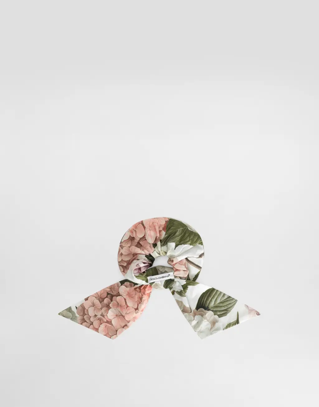 绣球花印花府绸发圈