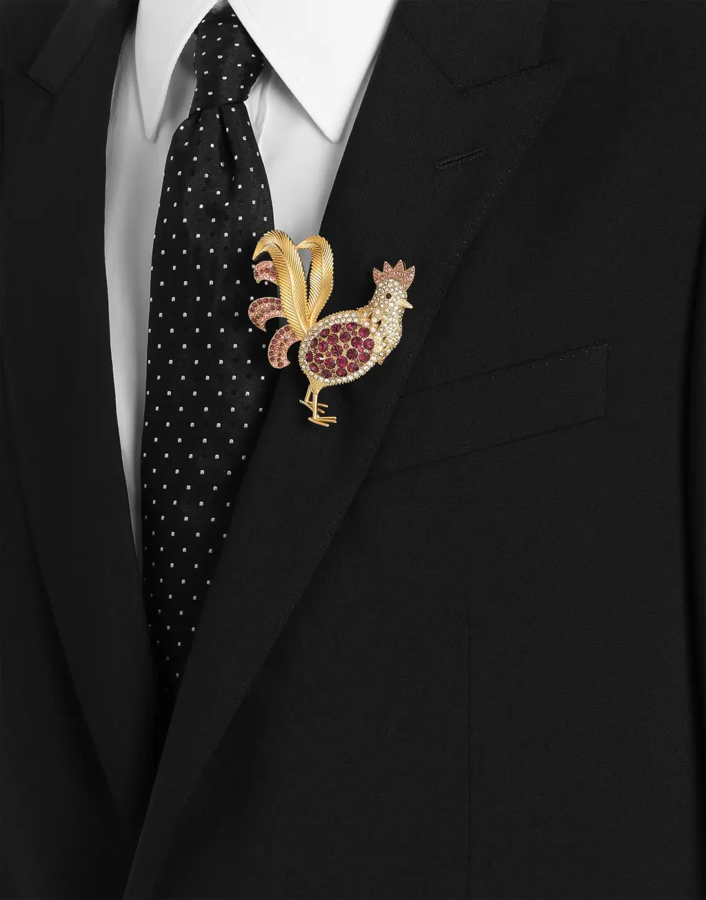 Sartoria 雄鸡造型胸针