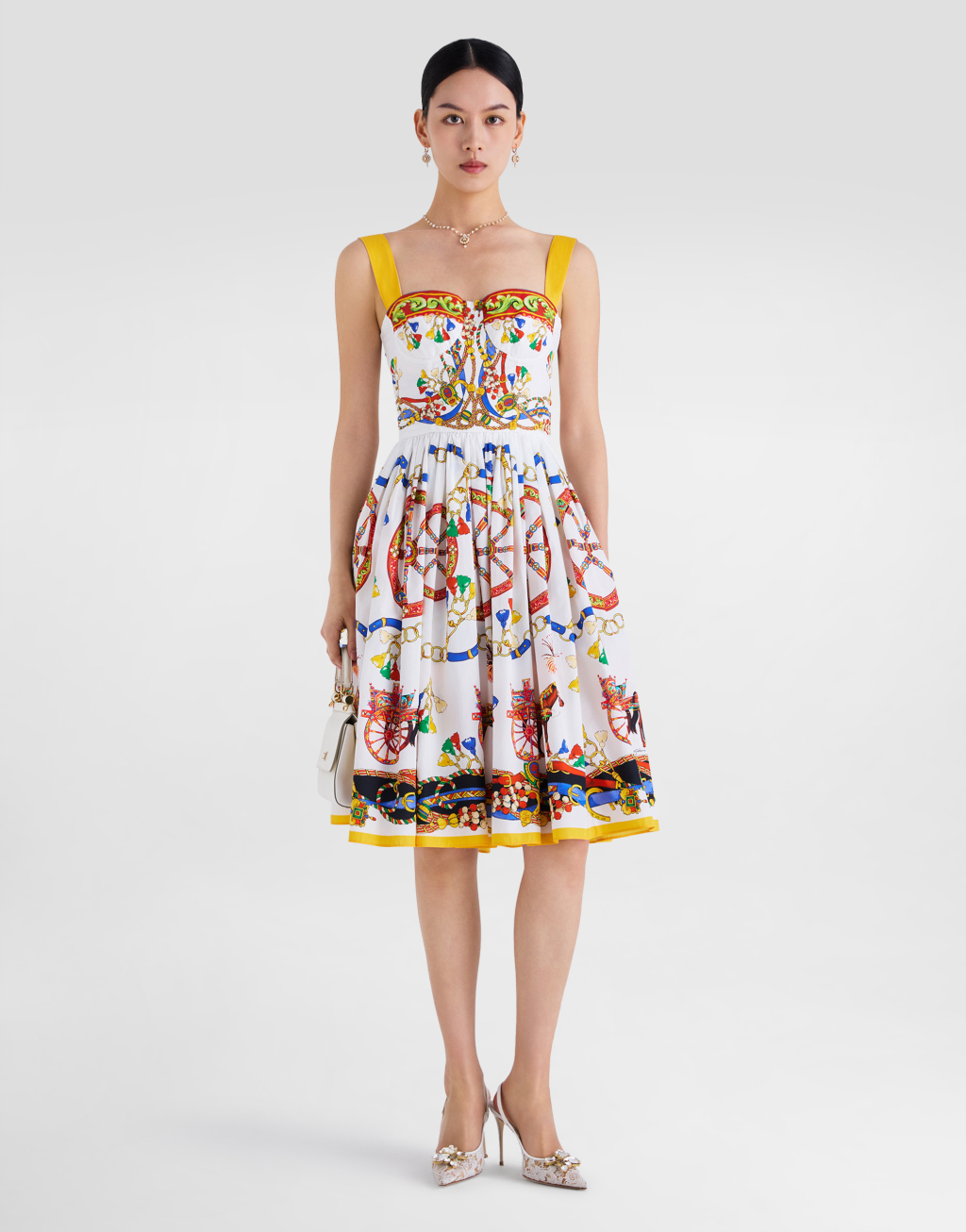 SICILY 中号 DAUPHINE 皮革手袋2