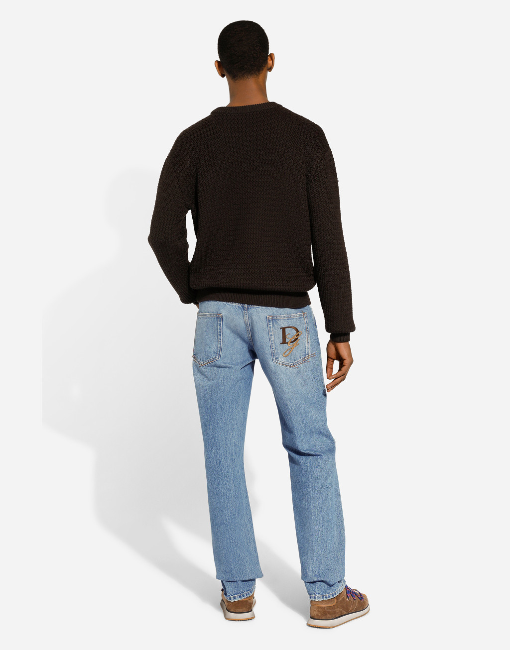 DG 刺绣丹宁经典牛仔裤4