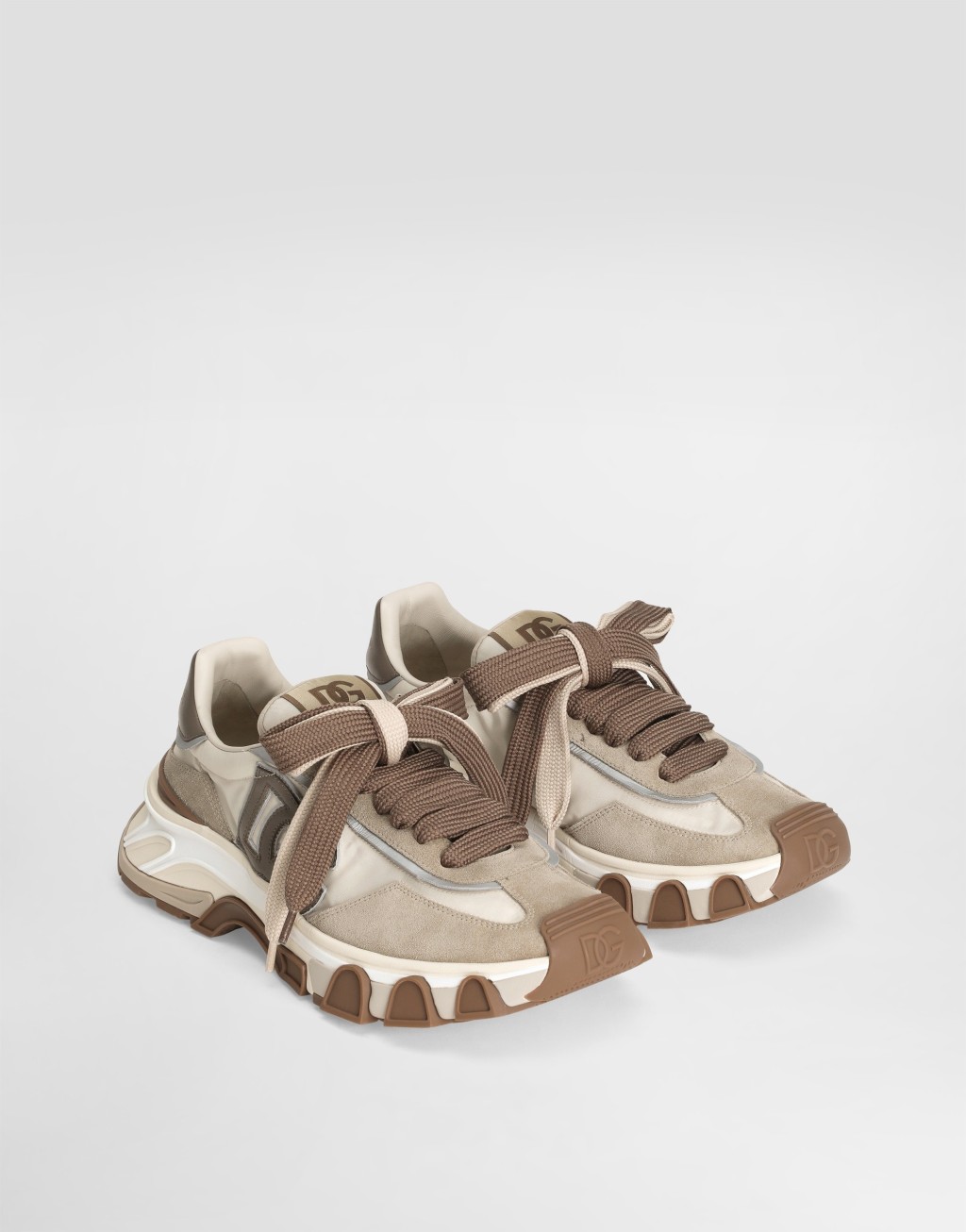 DG Country Road 尼龙与皮革运动鞋2