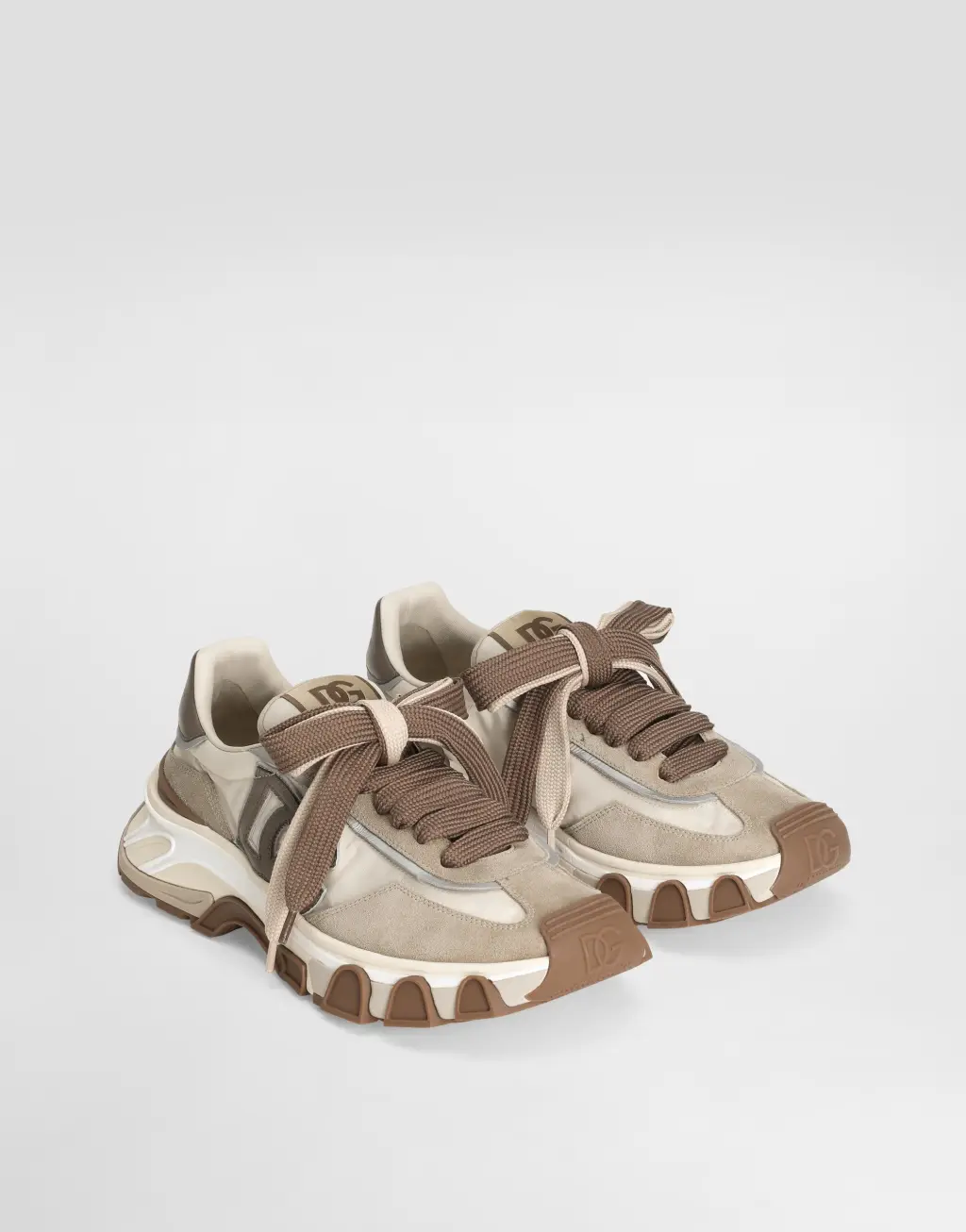 DG Country Road 尼龙与皮革运动鞋