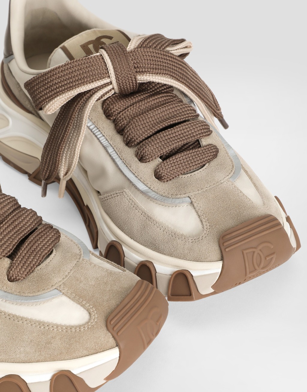 DG Country Road 尼龙与皮革运动鞋4