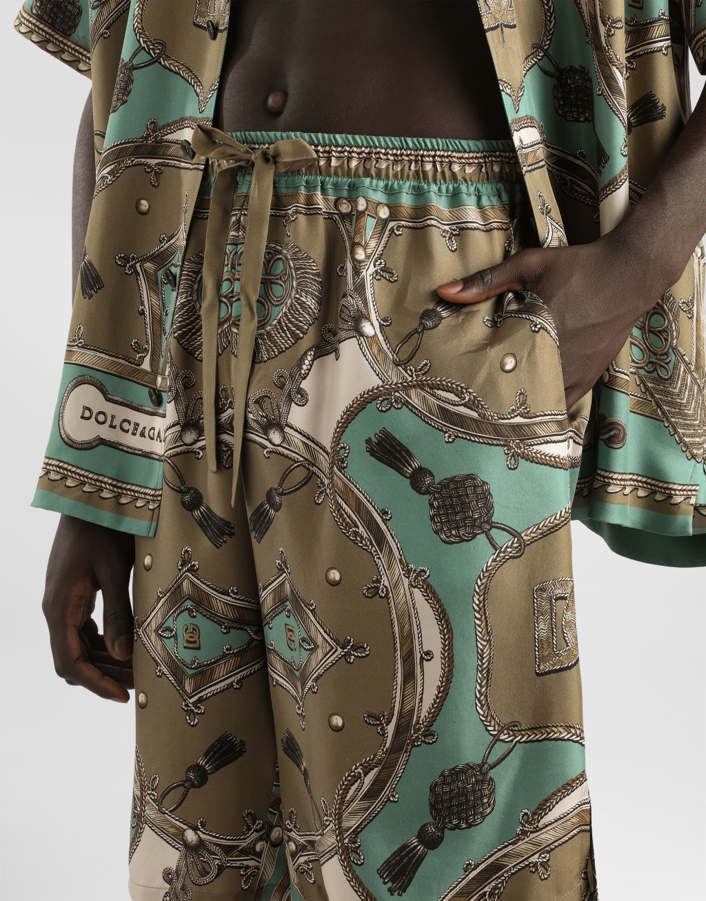 cargo 印花水洗真丝斜纹Vanity百慕大短裤4