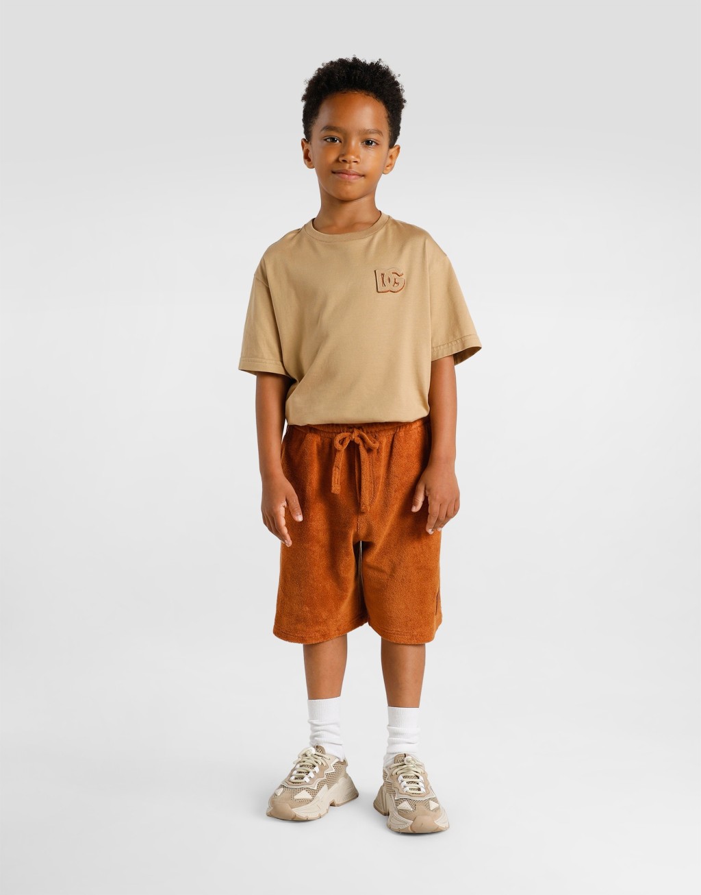 带DG徽标的弹力棉T恤2