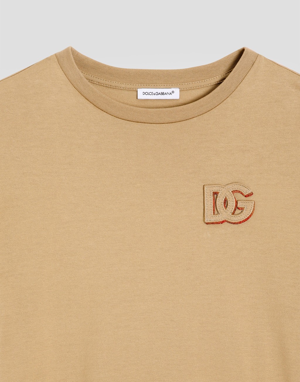 带DG徽标的弹力棉T恤5