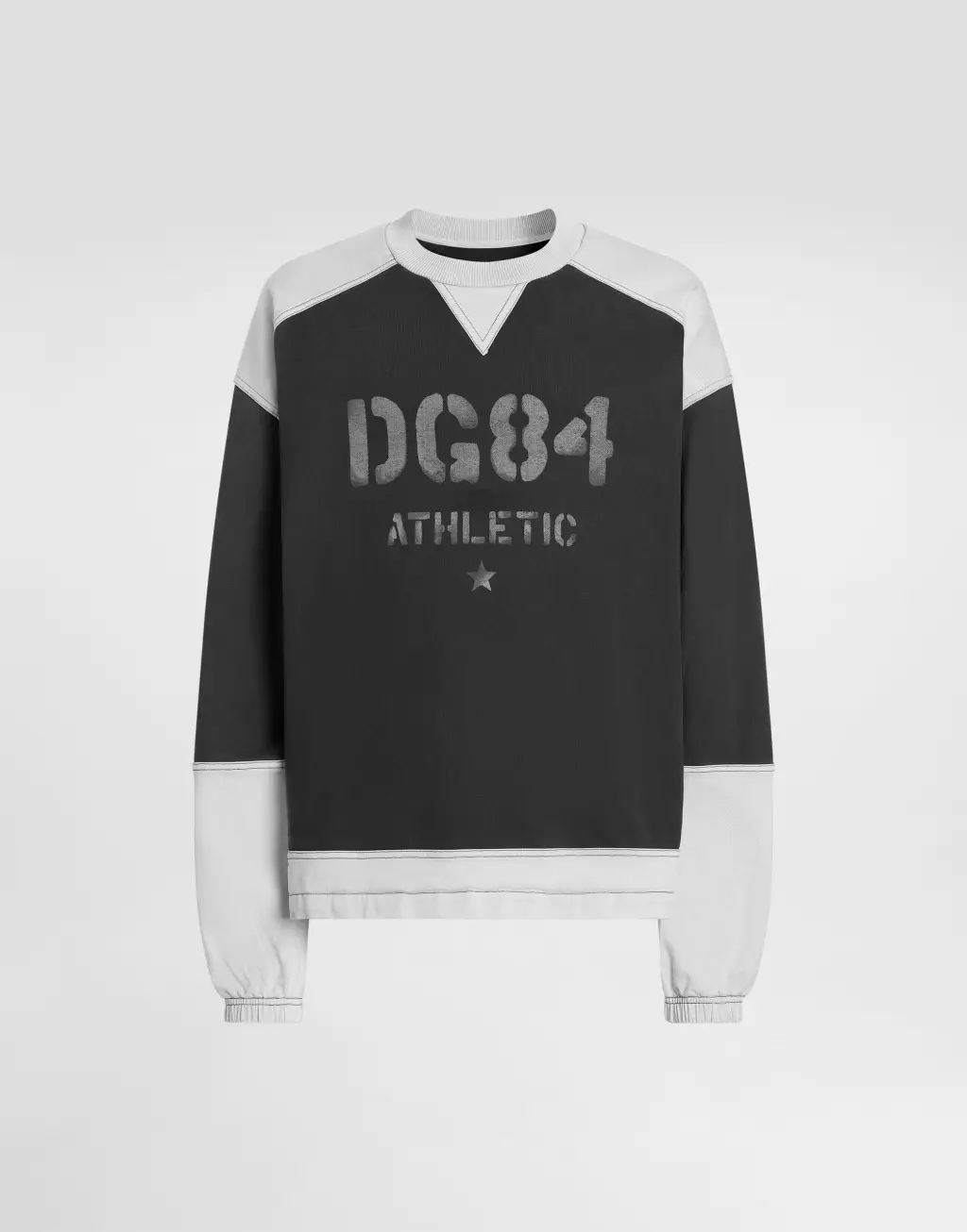 双印花棉质卫衣