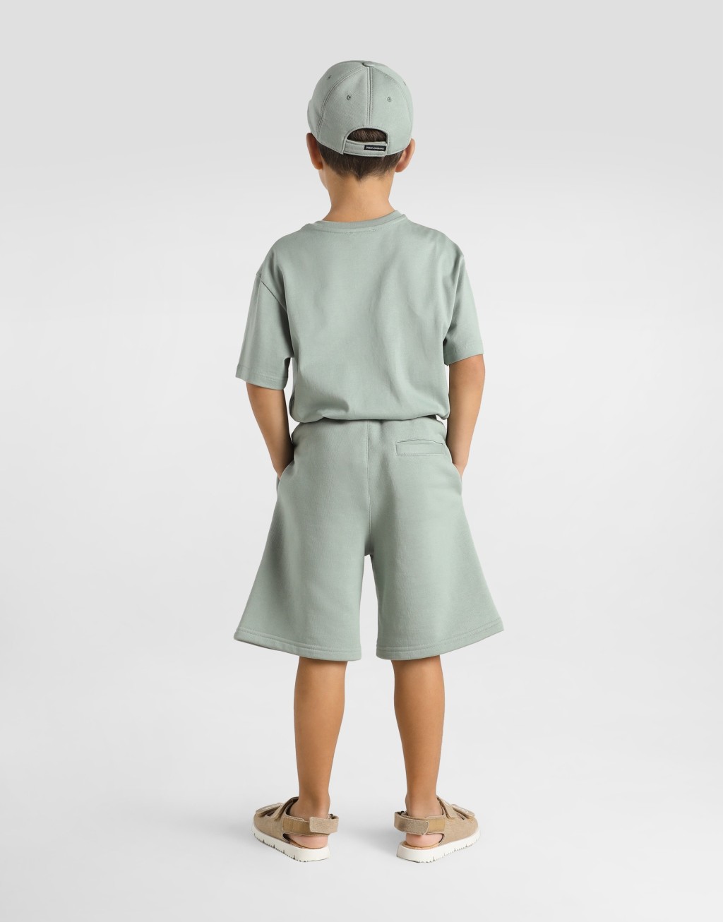 DG帆布刺绣抓绒百慕大短裤4