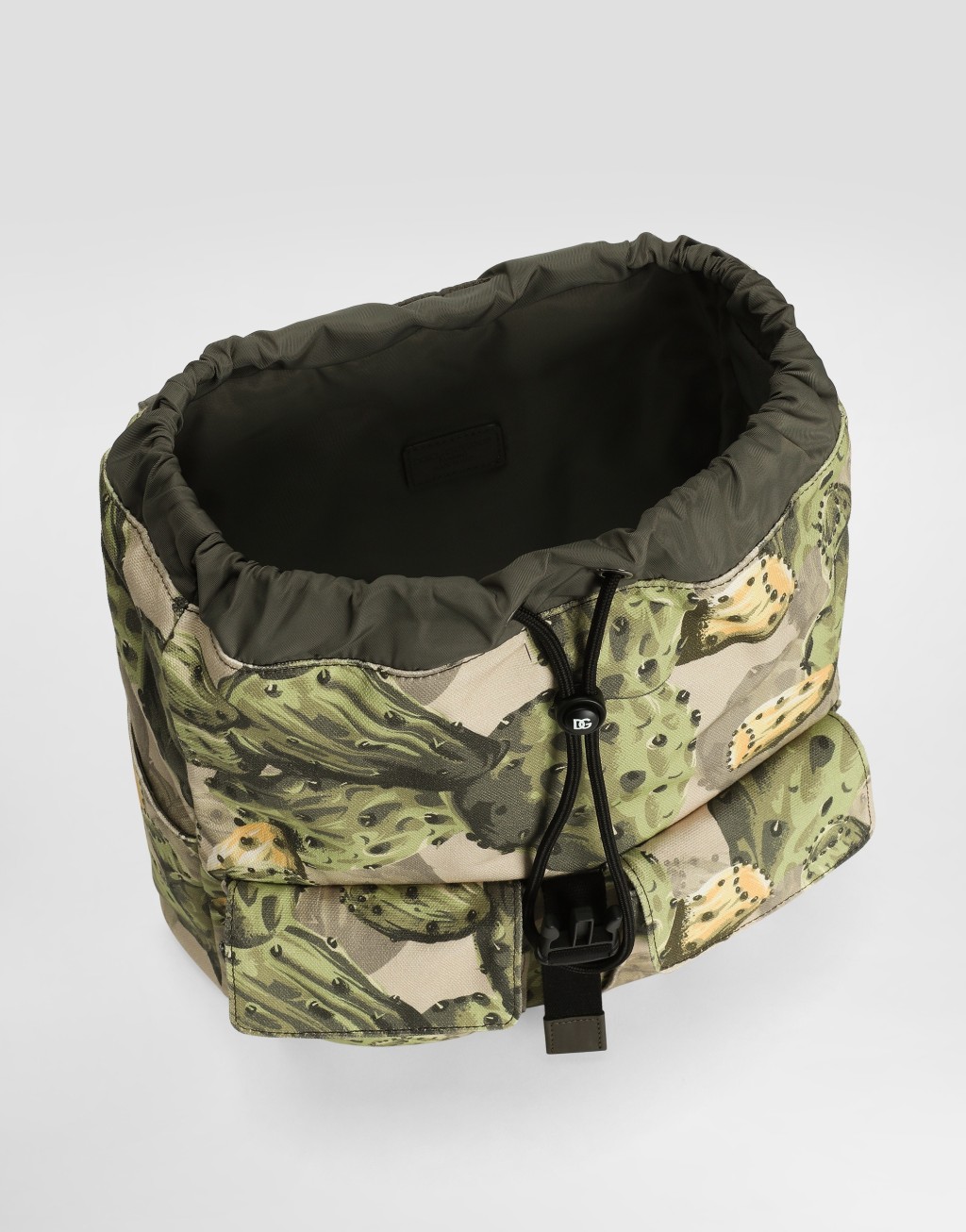 无花果印花帆布背包5