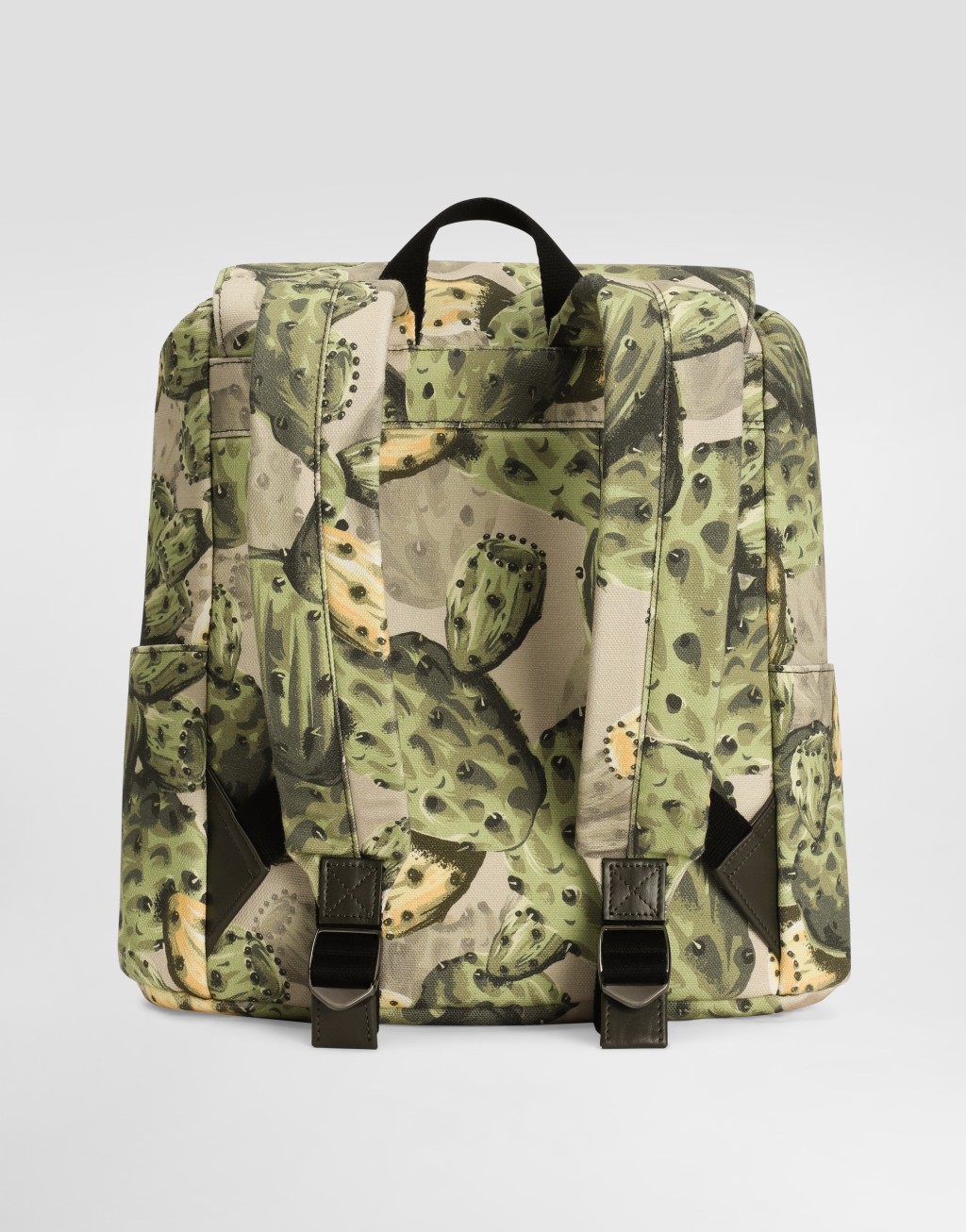 无花果印花帆布背包4